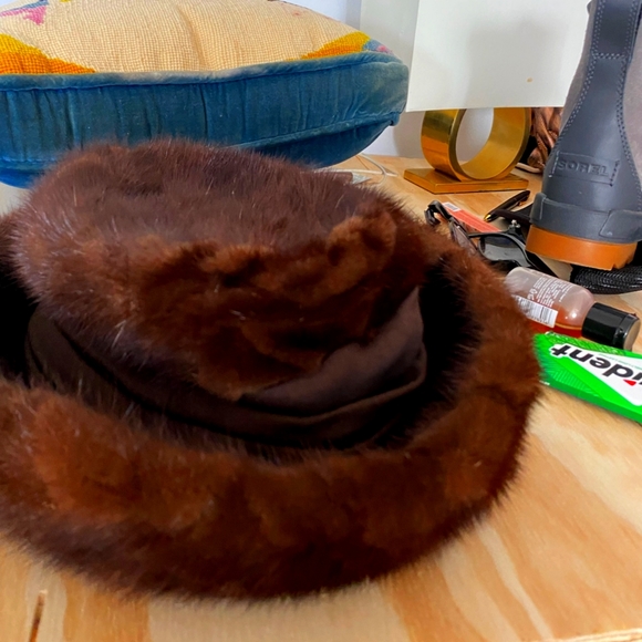 Marshall Fields Accessories - Woman's  Mink fur hat